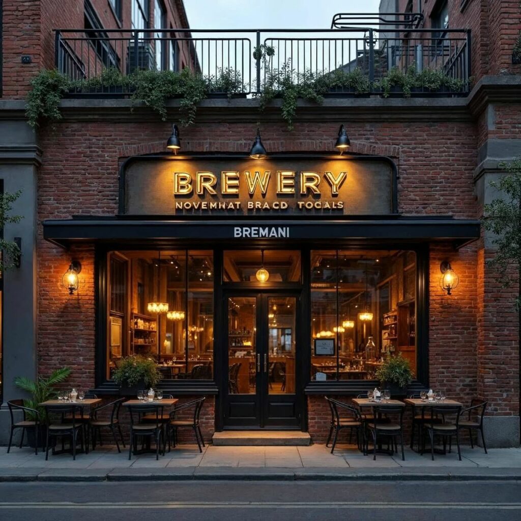 bảng hiệu nhà hàng