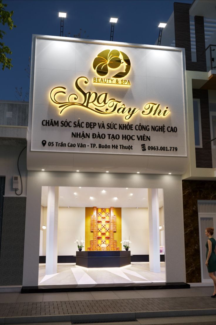 bảng hiệu spa 01